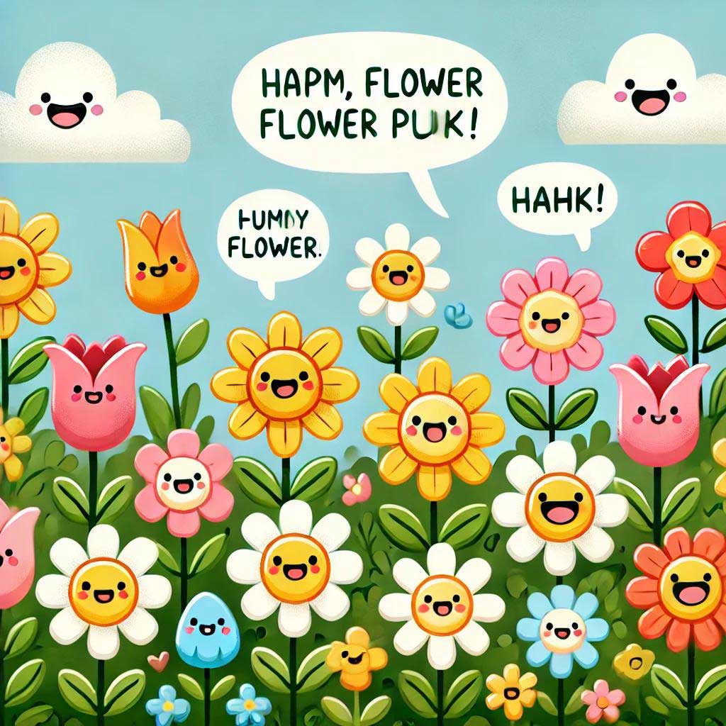 Petal-Powered Punchlines: Flower Jokes