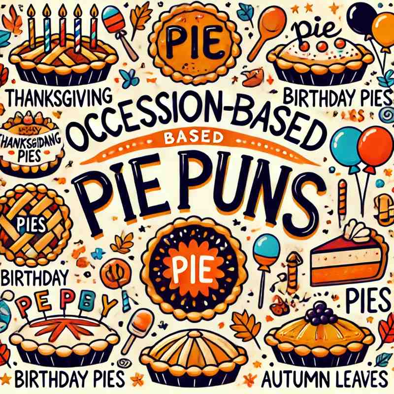 Occasion-Based Pie Puns