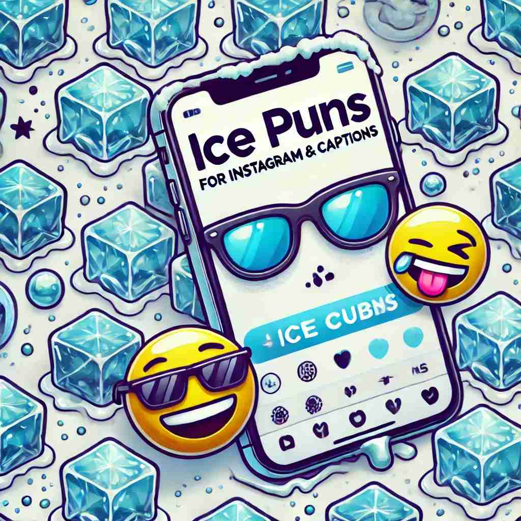 Ice Puns for Instagram & Captions