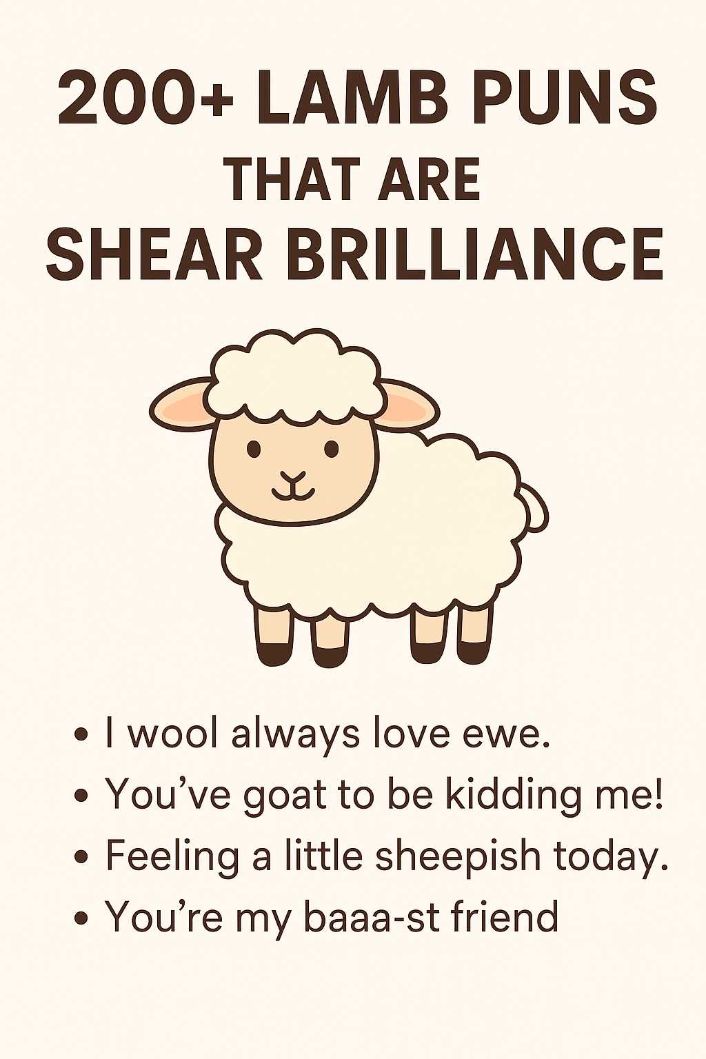 Lamb Puns