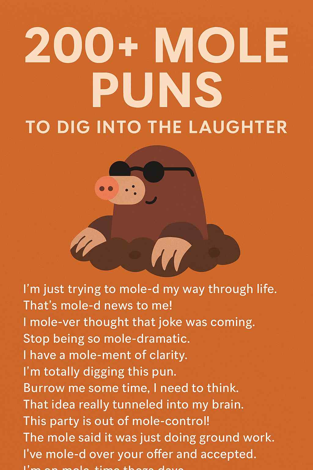 Mole Puns