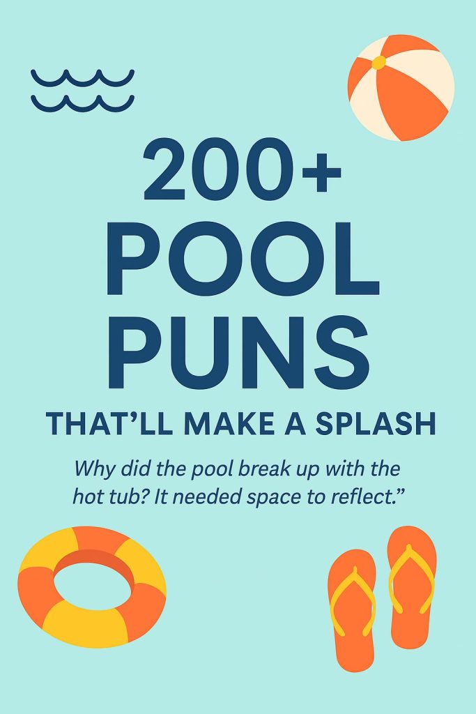 Pool Puns