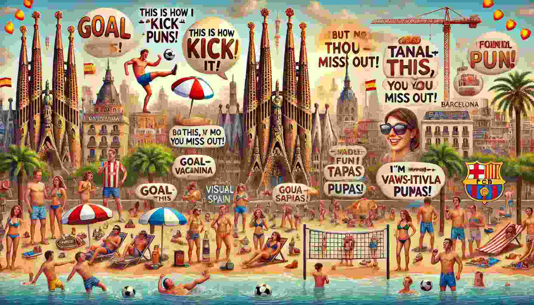 Barcelona Puns