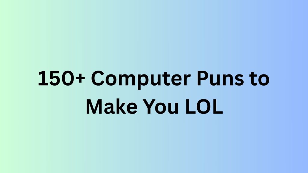 Computer Puns