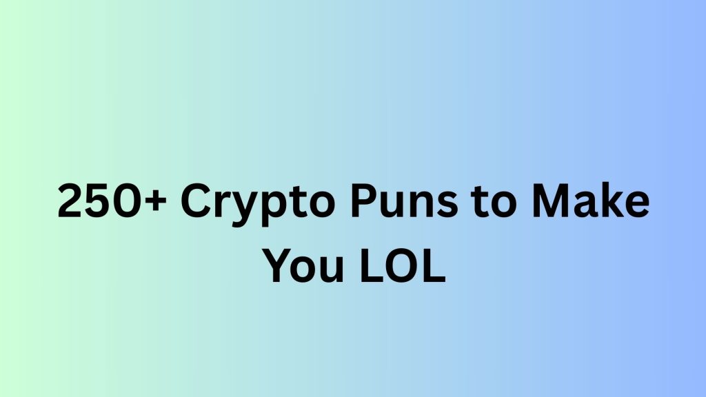 Crypto Puns