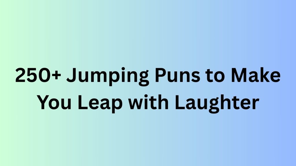 Jumping Puns