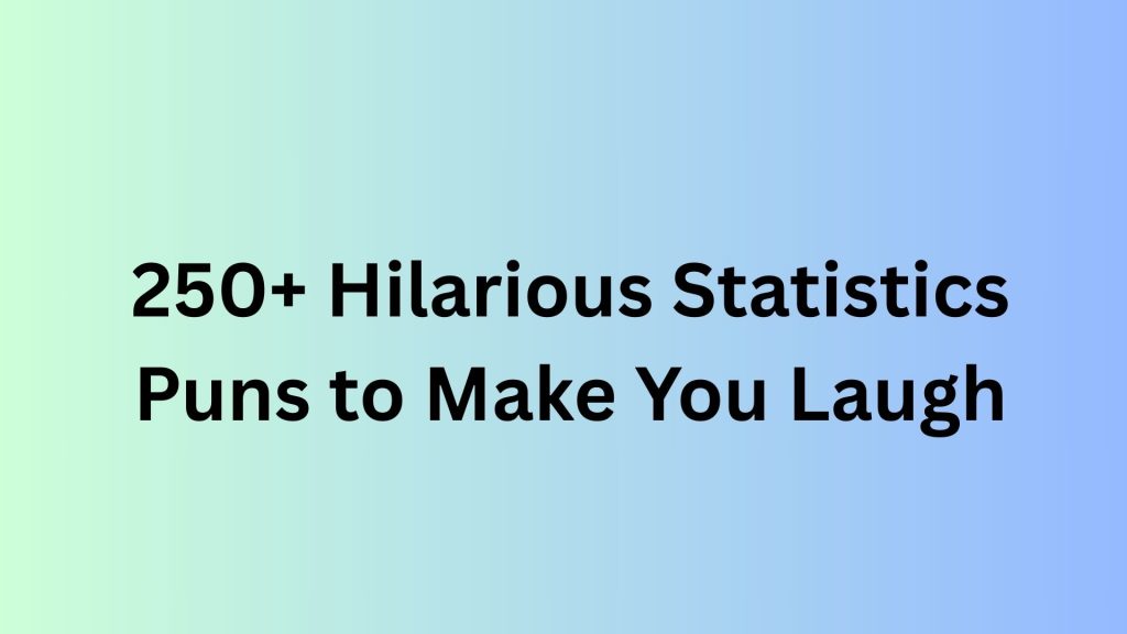 Statistics Puns
