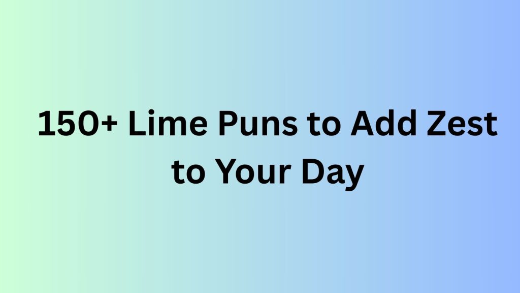 Lime Puns
