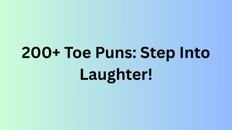 Toe Puns